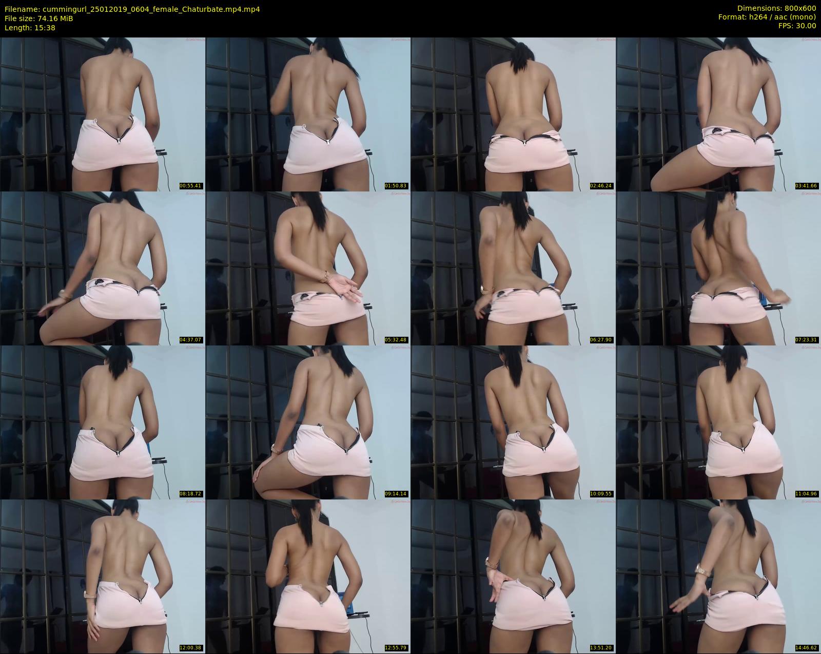 cummingurl — 16 minute Chaturbate couple cam show recording, 480p, Jan 25, 2019