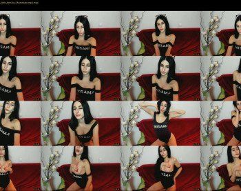 daaark_angel — 3 minute Chaturbate female cam show recording, 1080p, Jan 25, 2019