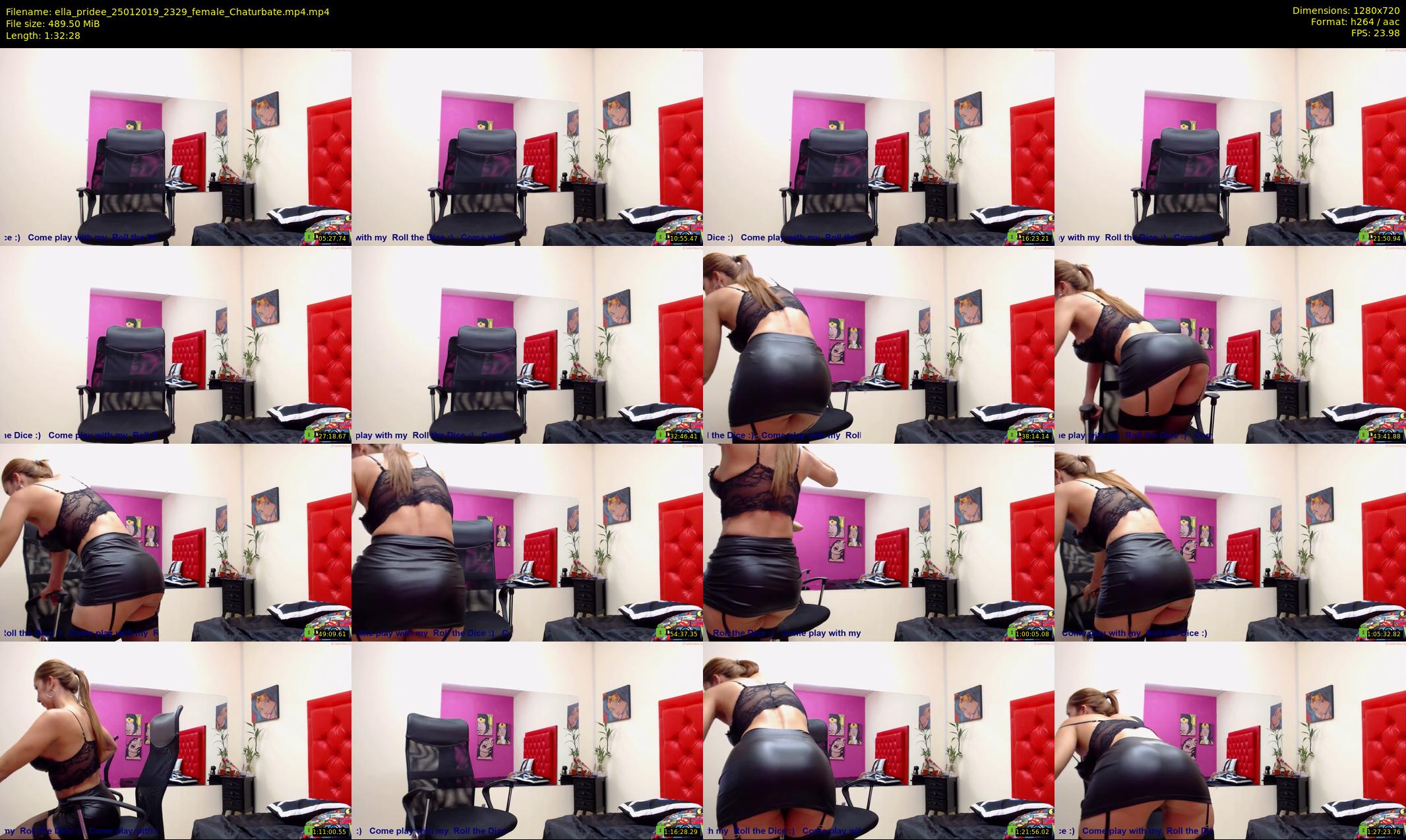 ella_pridee — 93 minute Chaturbate female cam show recording, 720p, Jan 25, 2019