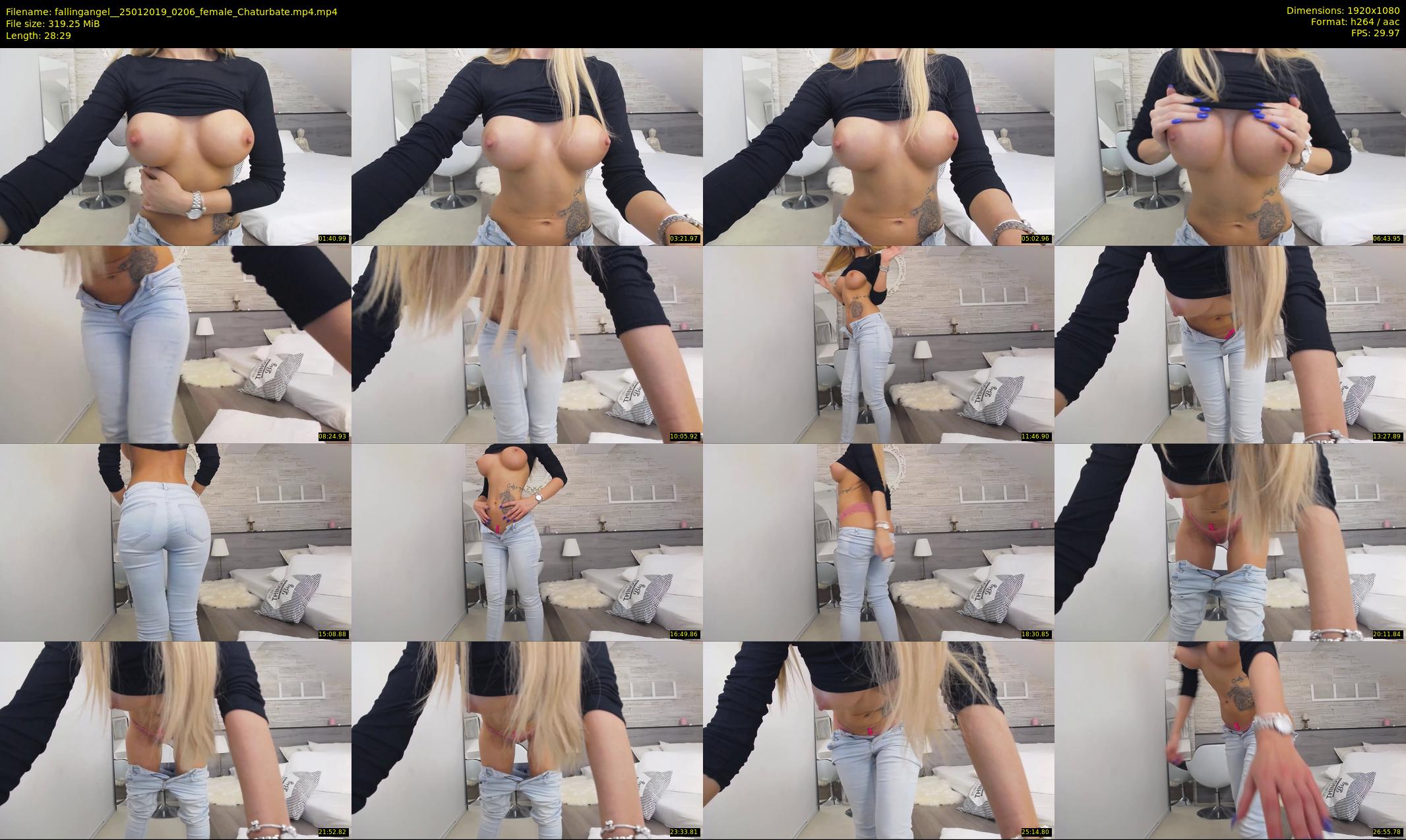 fallingangel_ — 29 minute Chaturbate female cam show recording, 1080p, Jan 25, 2019