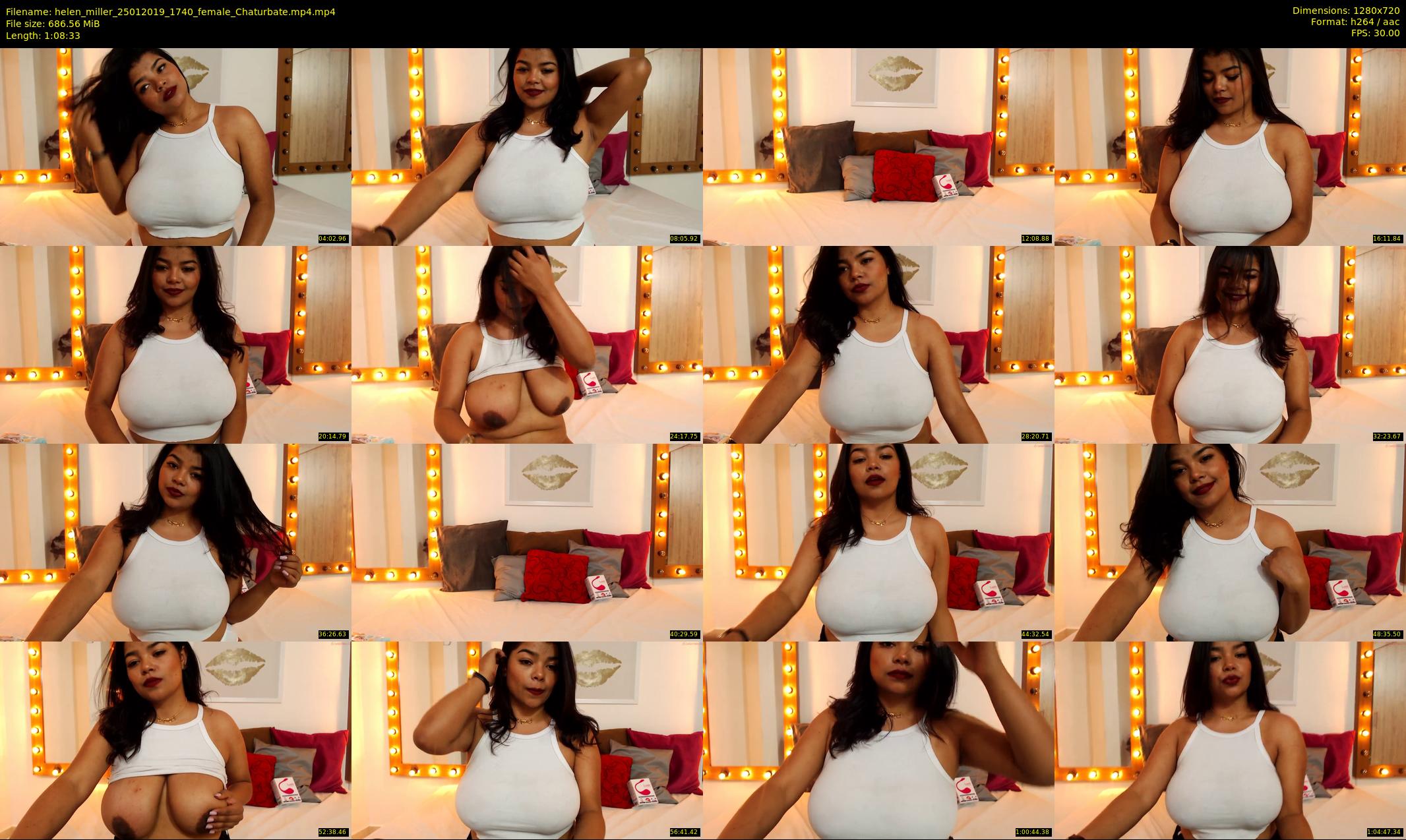 helen_miller — 69 minute Chaturbate female cam show recording, 720p, Jan 25, 2019