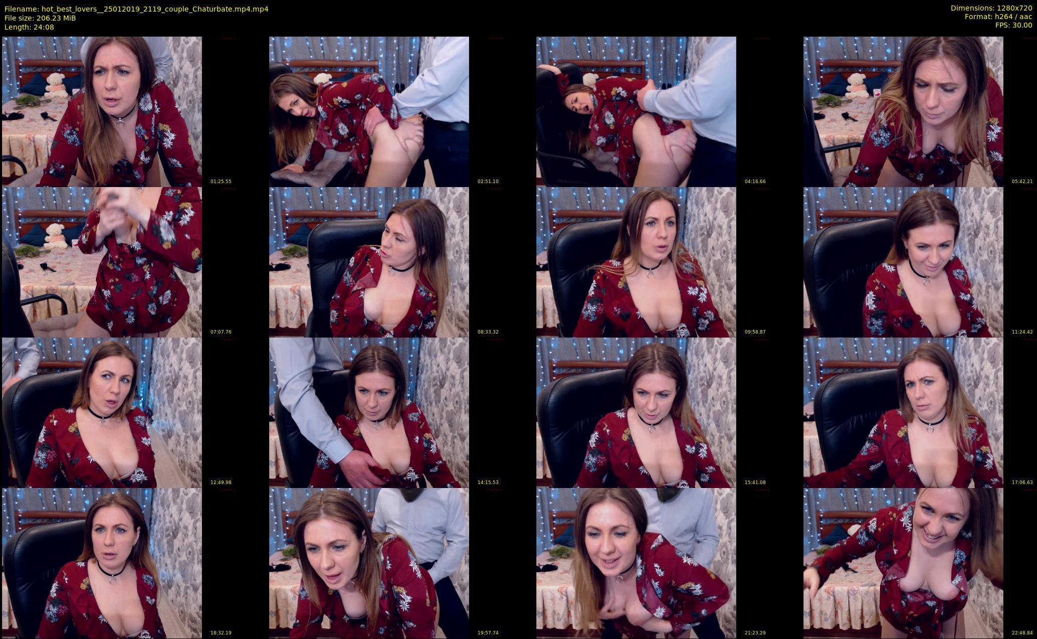 hot_best_lovers_ — 25 minute Chaturbate couple cam show recording, 720p, Jan 25, 2019