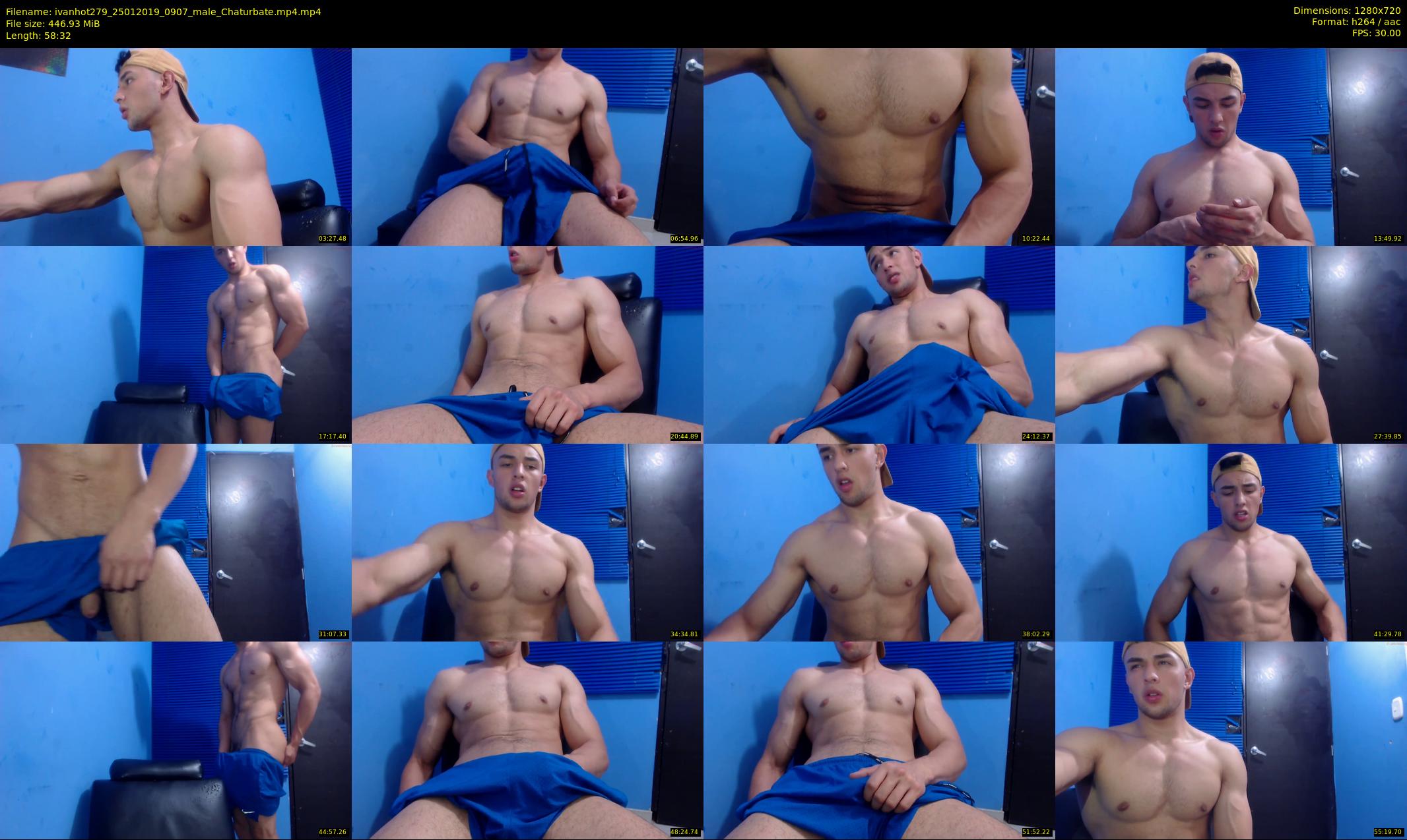 ivanhot279 — 59 minute Chaturbate male cam show recording, 720p, Jan 25, 2019