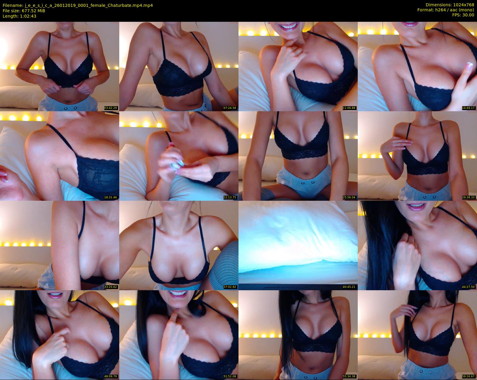 j_e_e_s_i_c_a — 63 minute Chaturbate female cam show recording, 720p, Jan 26, 2019