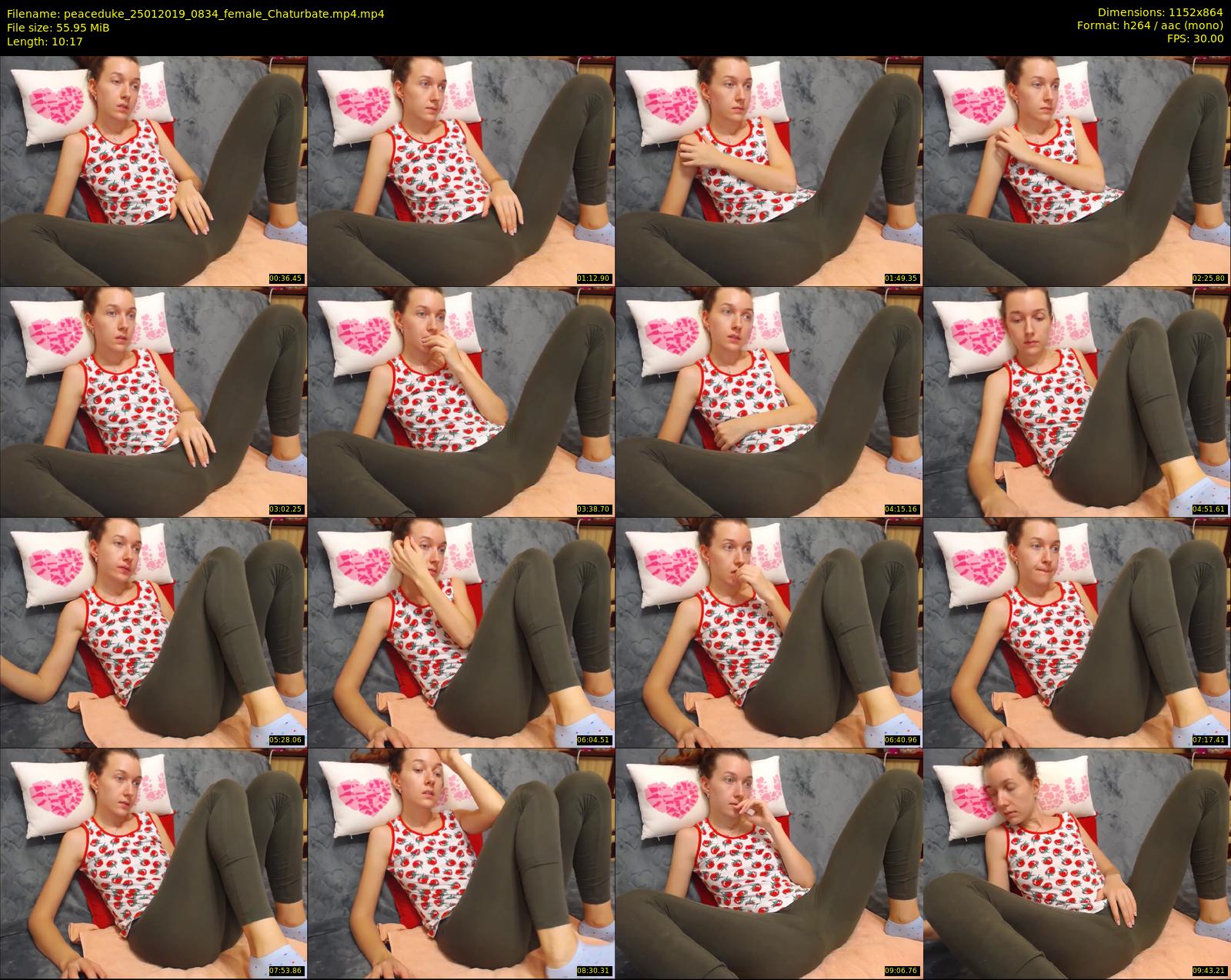 peaceduke — 11 minute Chaturbate female cam show recording, 720p, Jan 25, 2019