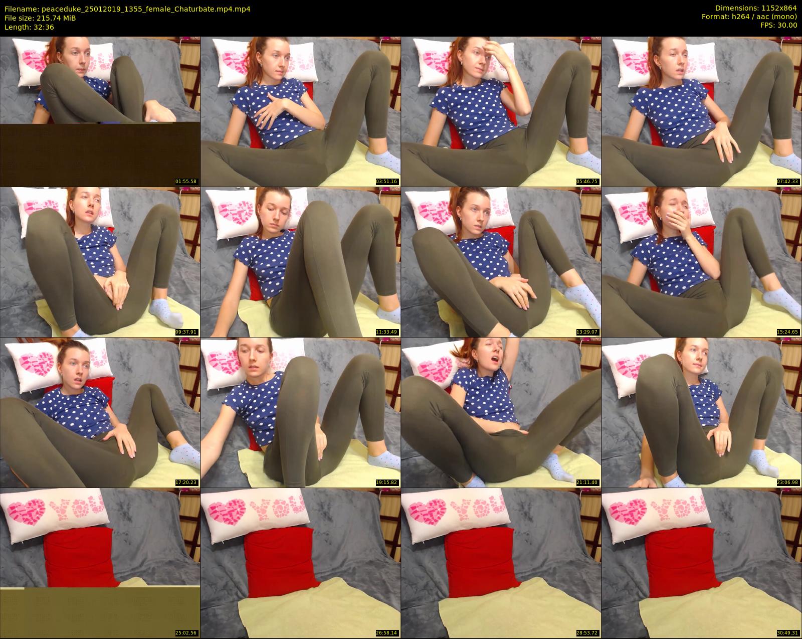 peaceduke — 33 minute Chaturbate female cam show recording, 720p, Jan 25, 2019
