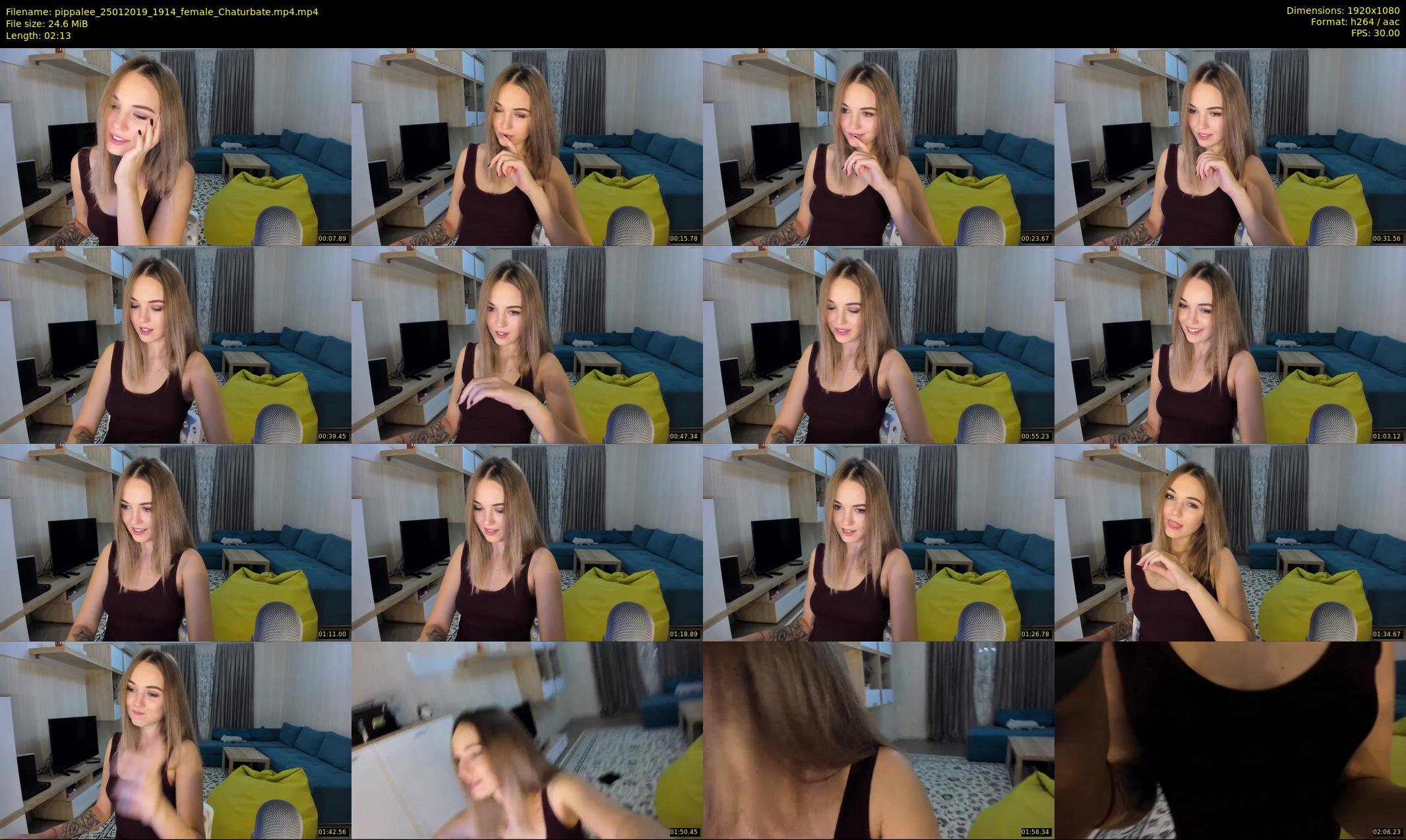 pippalee — 3 minute Chaturbate female cam show recording, 1080p, Jan 25, 2019