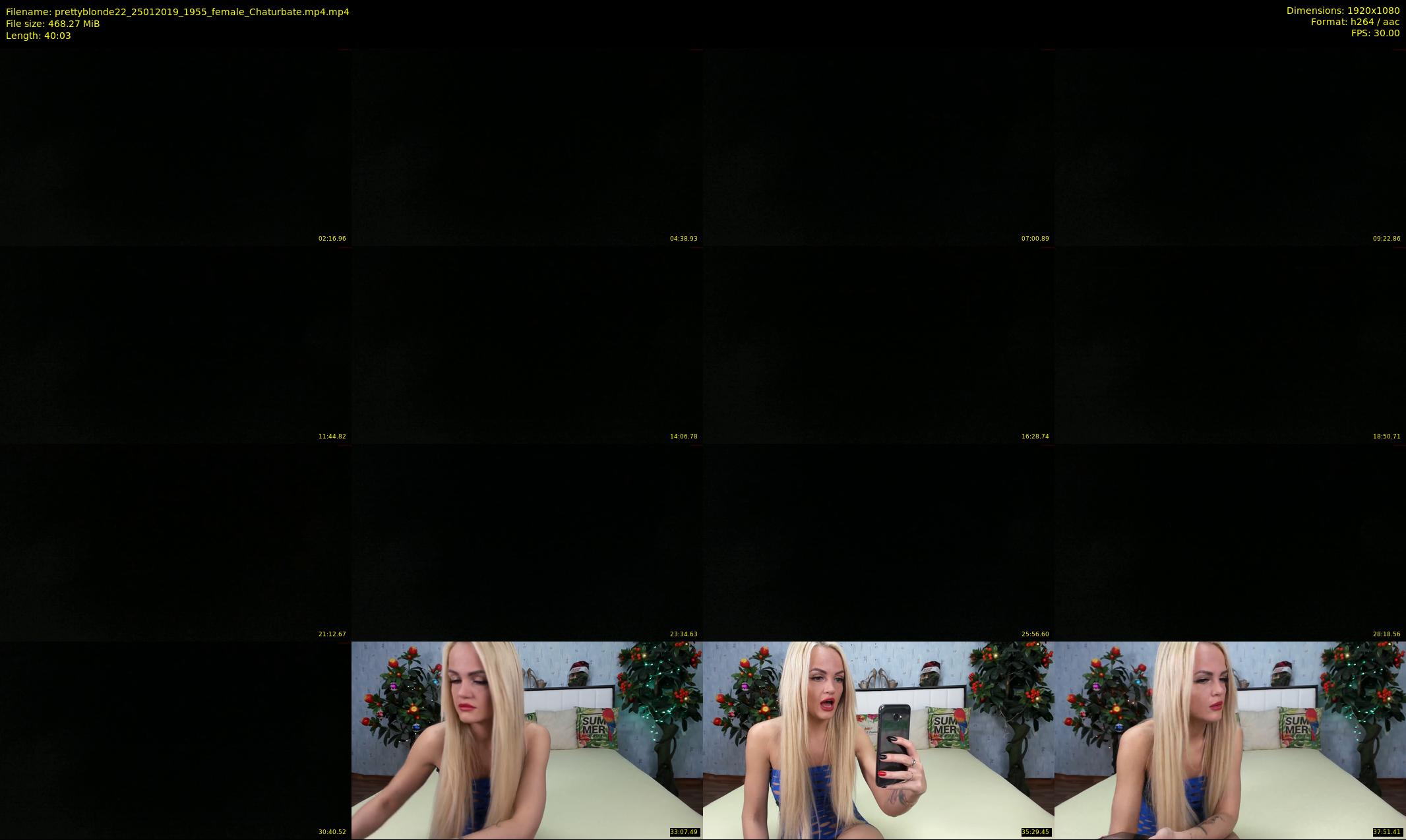 prettyblonde22 — 41 minute Chaturbate female cam show recording, 1080p, Jan 25, 2019