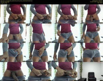 roccoblack02 — 13 minute Chaturbate male cam show recording, SD, Jan 26, 2019