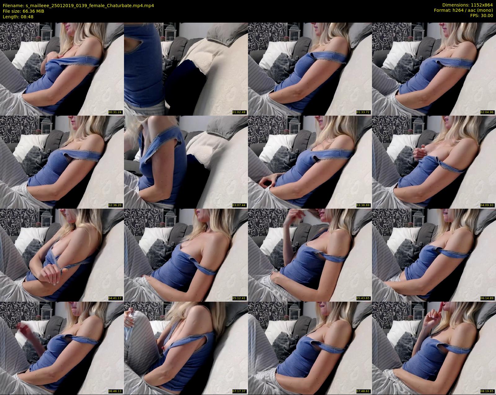 s_mailleee — 9 minute Chaturbate female cam show recording, 720p, Jan 25, 2019