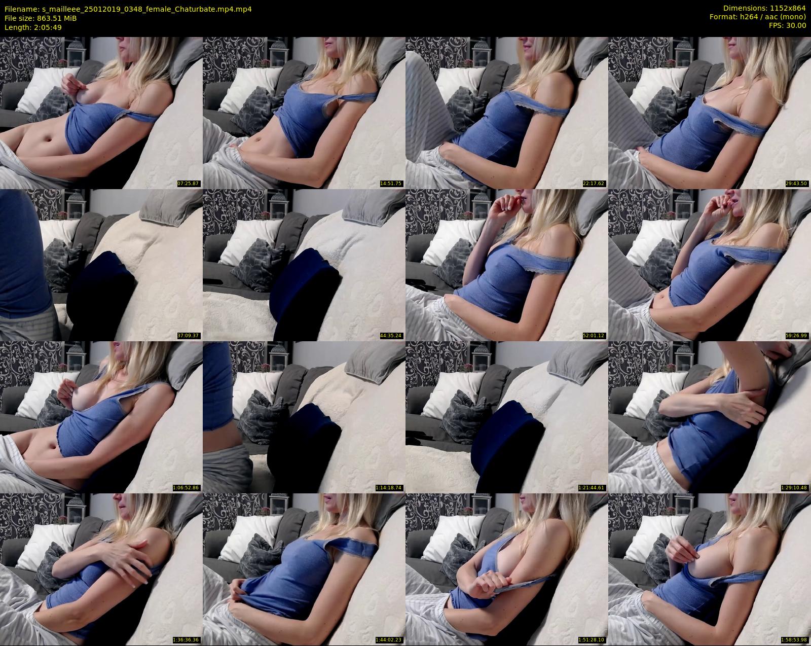 s_mailleee — 126 minute Chaturbate female cam show recording, 720p, Jan 25, 2019