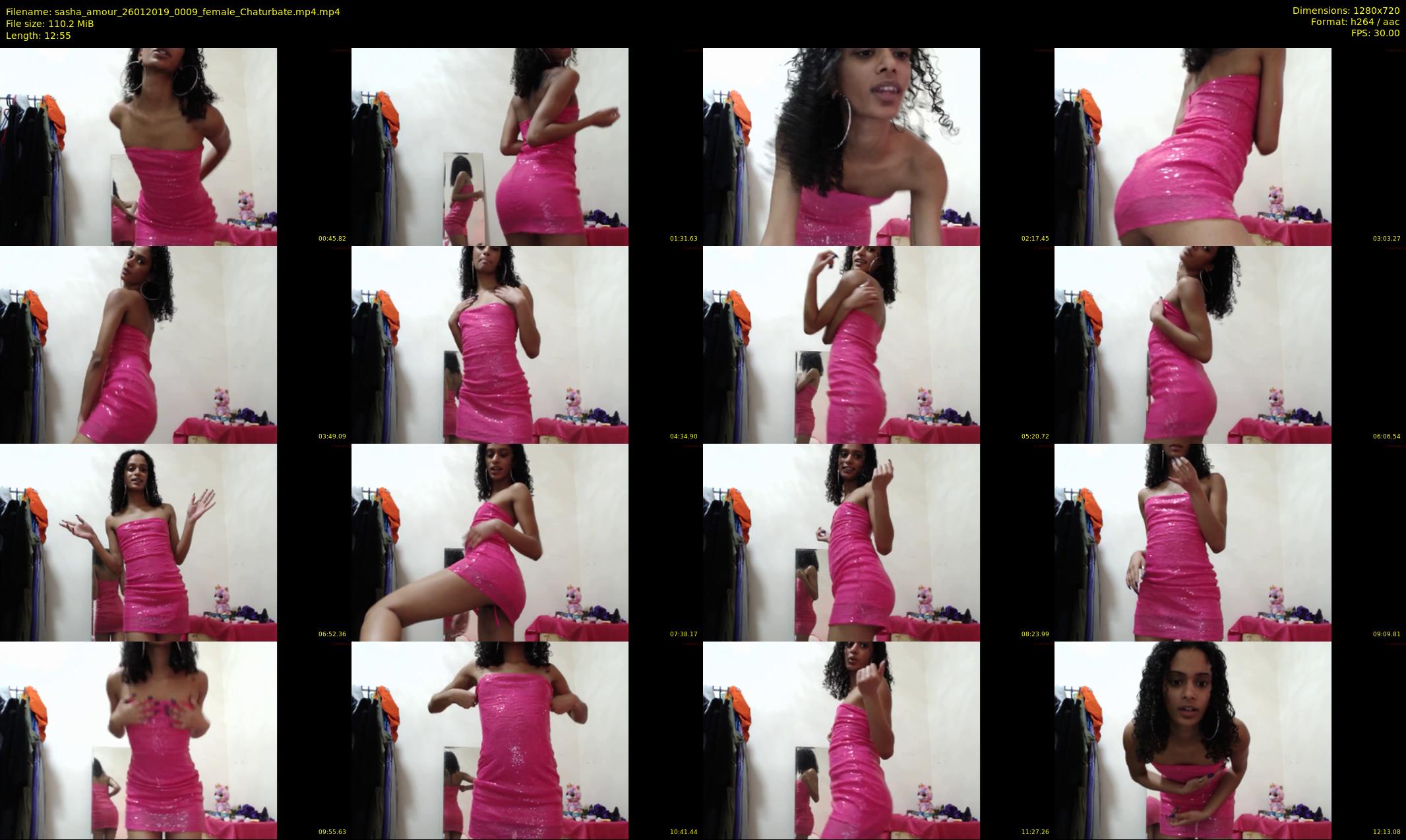 sasha_amour — 13 minute Chaturbate female cam show recording, 720p, Jan 26, 2019