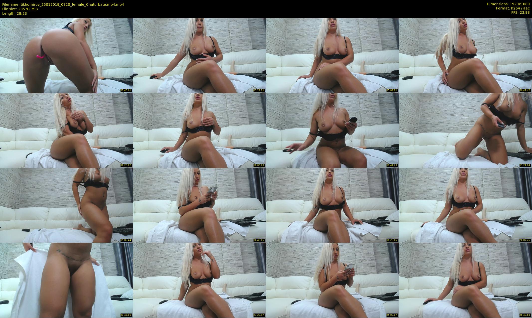 tikhomirov — 29 minute Chaturbate female cam show recording, 1080p, Jan 25, 2019