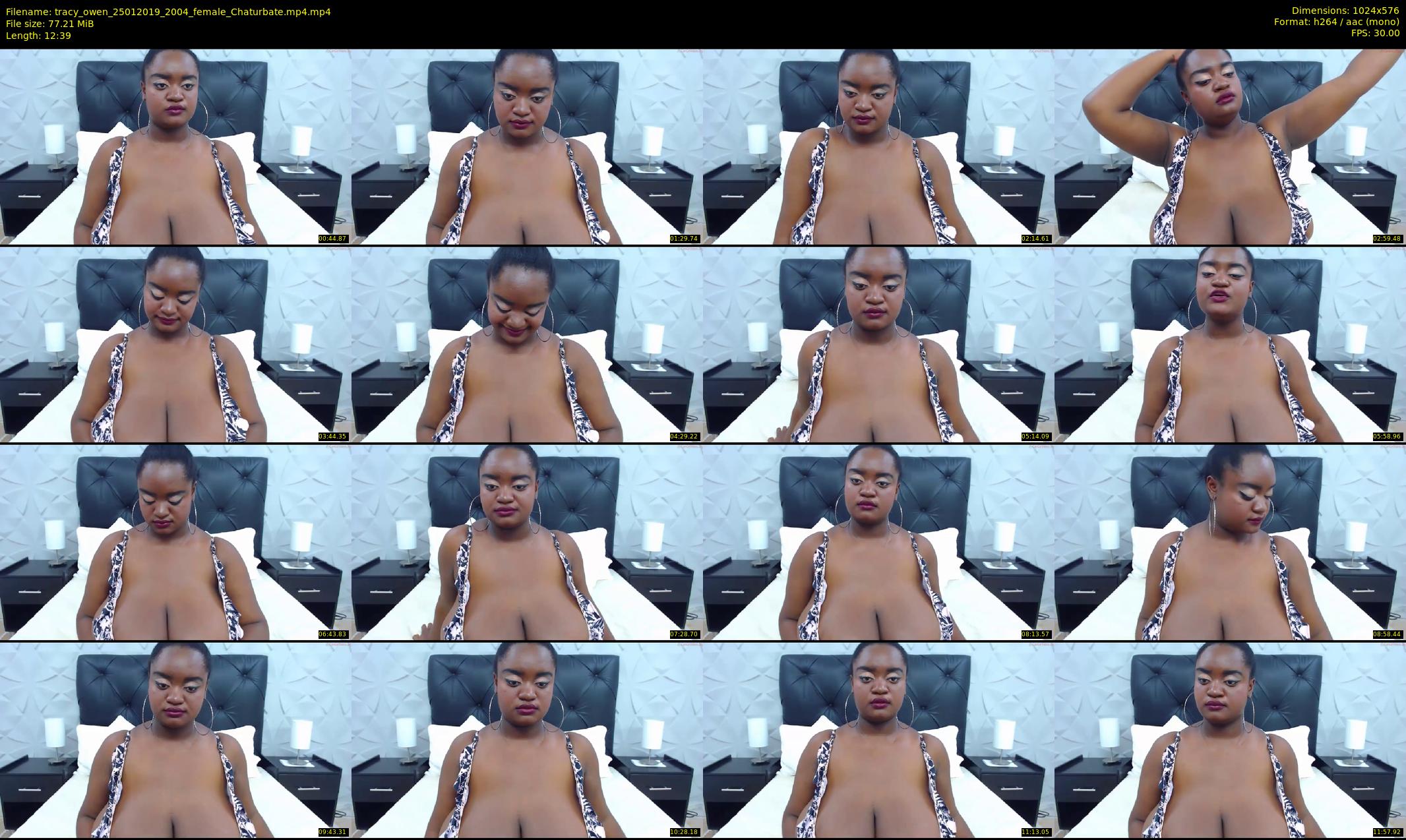 tracy_owen — 13 minute Chaturbate female cam show recording, 480p, Jan 25, 2019