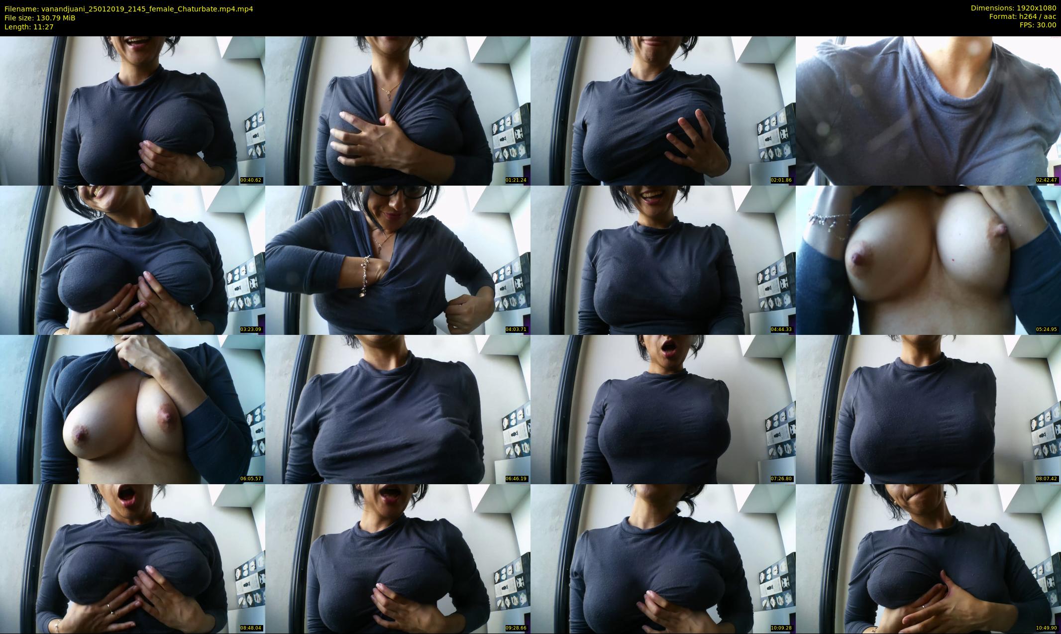 vanandjuani — 12 minute Chaturbate female cam show recording, 1080p, Jan 25, 2019