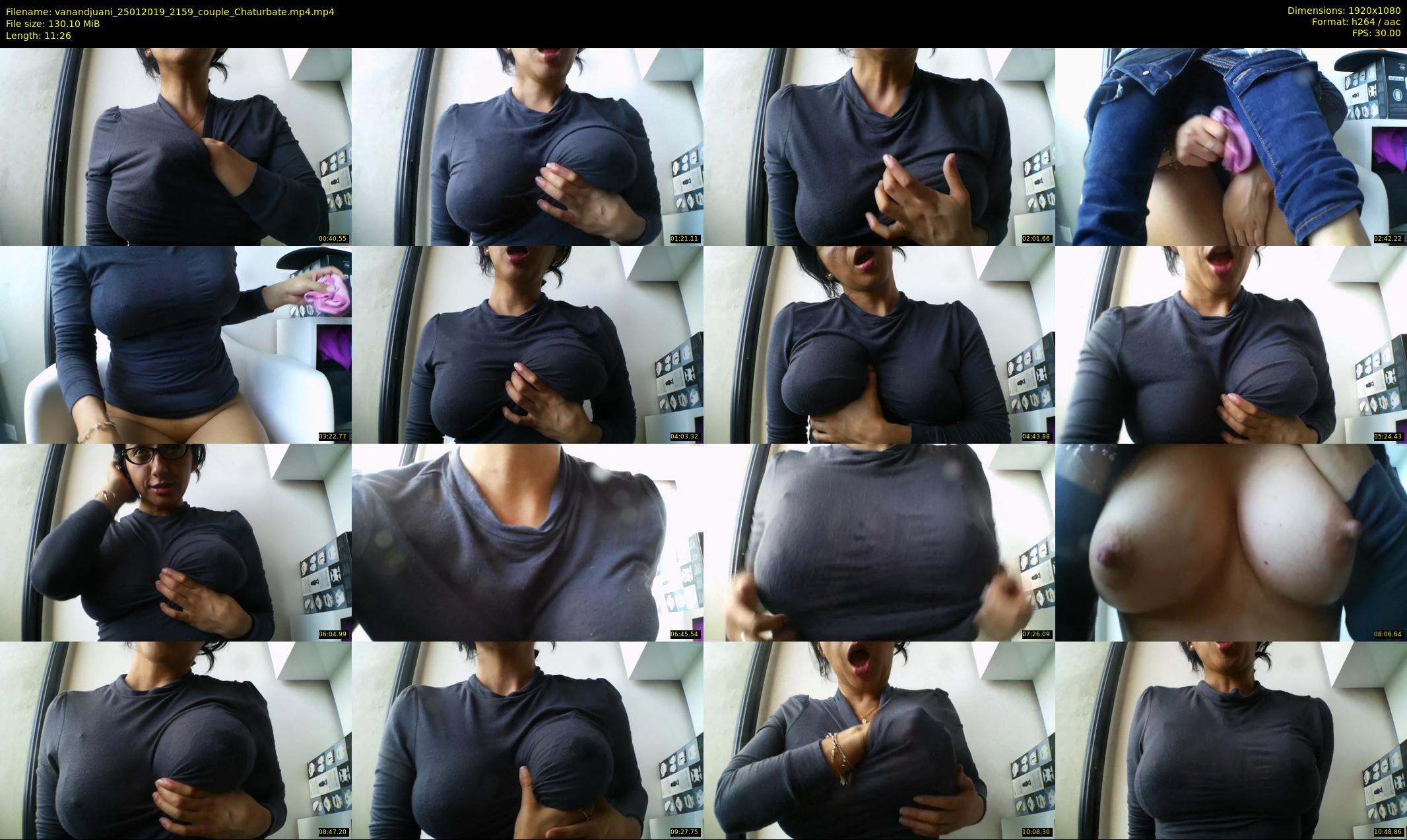 vanandjuani — 12 minute Chaturbate female cam show recording, 1080p, Jan 25, 2019