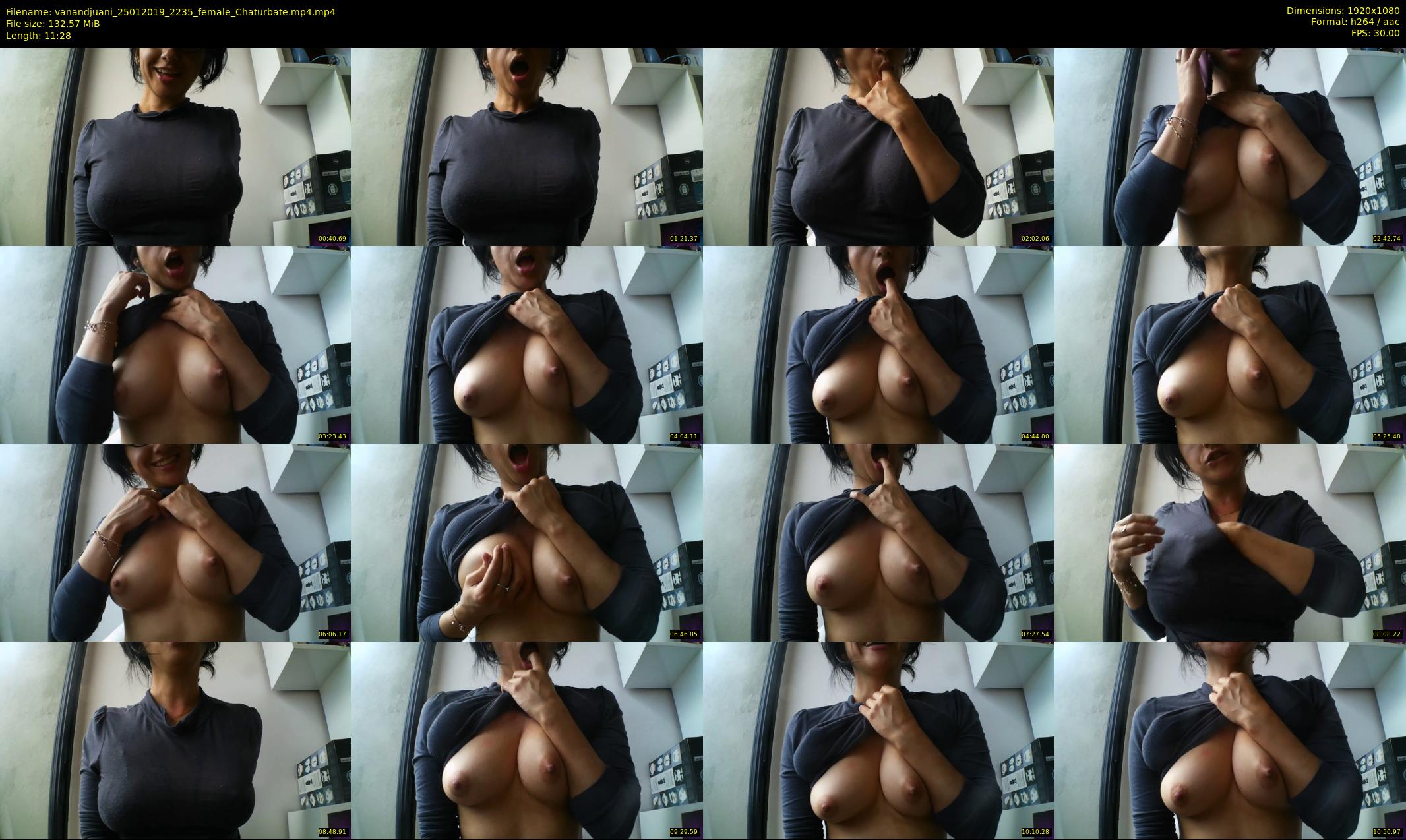 vanandjuani — 12 minute Chaturbate female cam show recording, 1080p, Jan 25, 2019