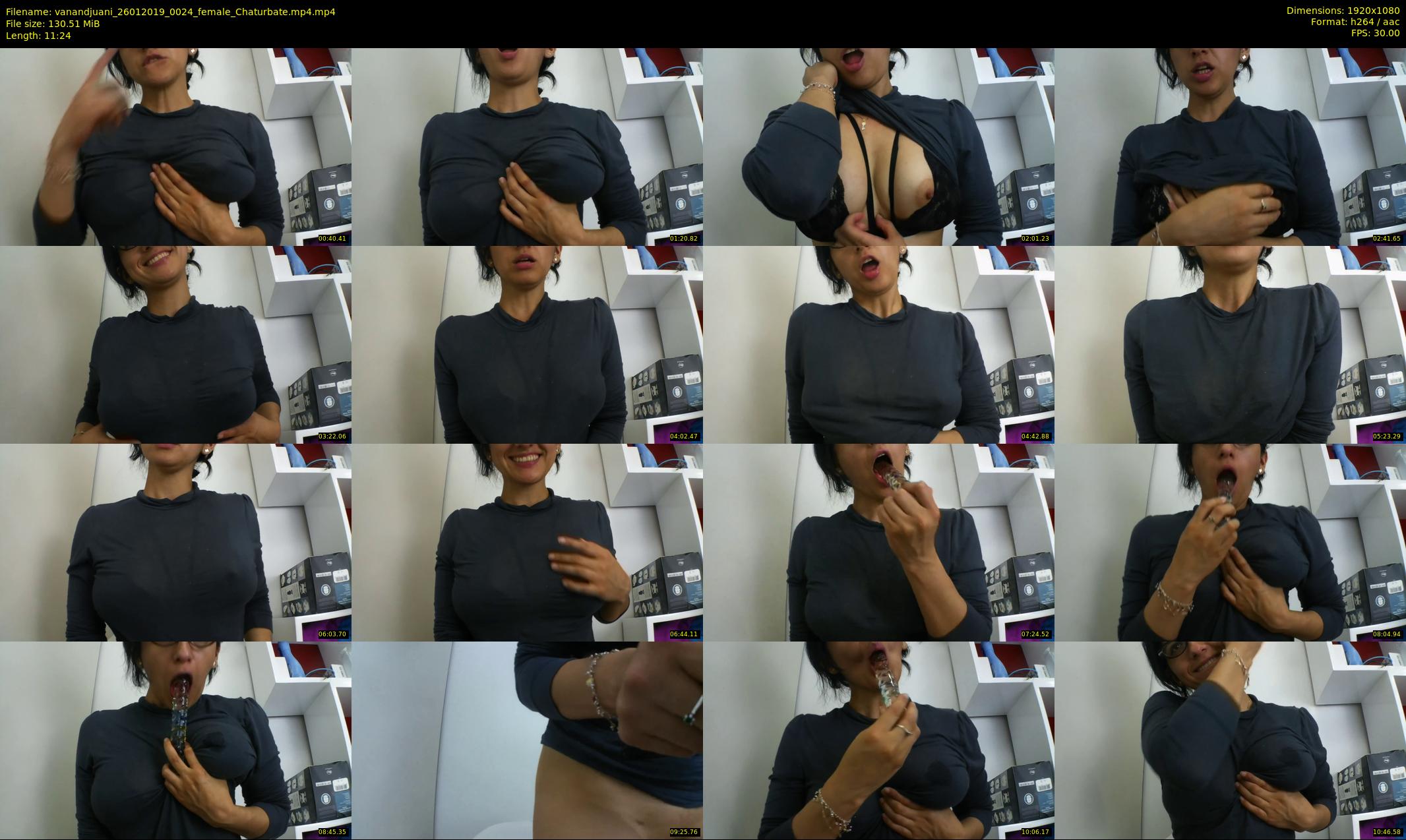 vanandjuani — 12 minute Chaturbate female cam show recording, 1080p, Jan 26, 2019