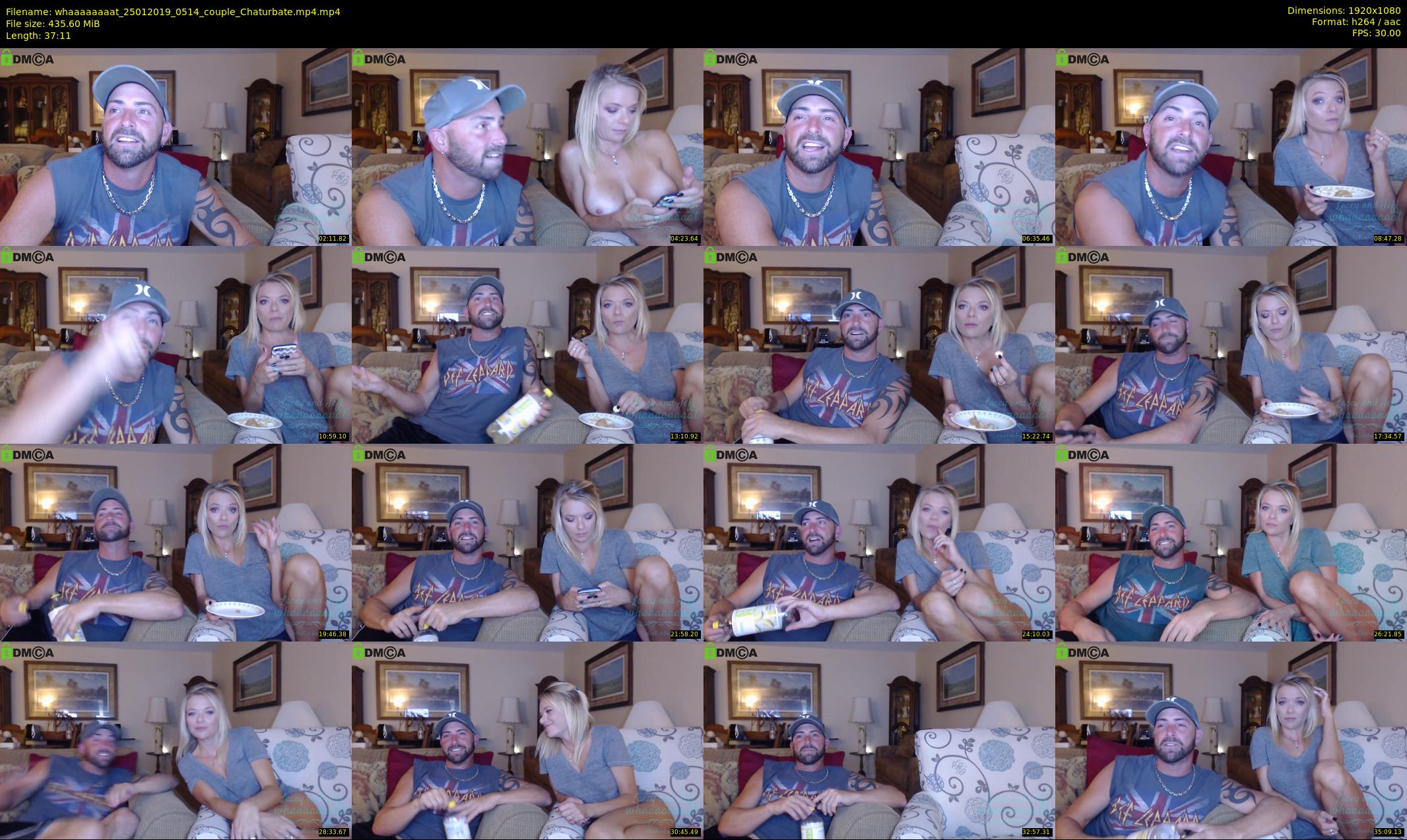 whaaaaaaaat — 38 minute Chaturbate couple cam show recording, 1080p, Jan 25, 2019