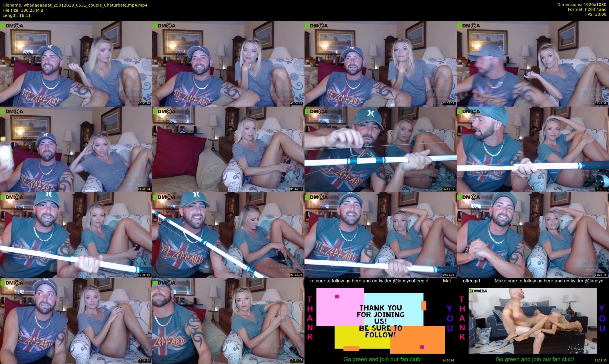 whaaaaaaaat — 17 minute Chaturbate couple cam show recording, 1080p, Jan 25, 2019