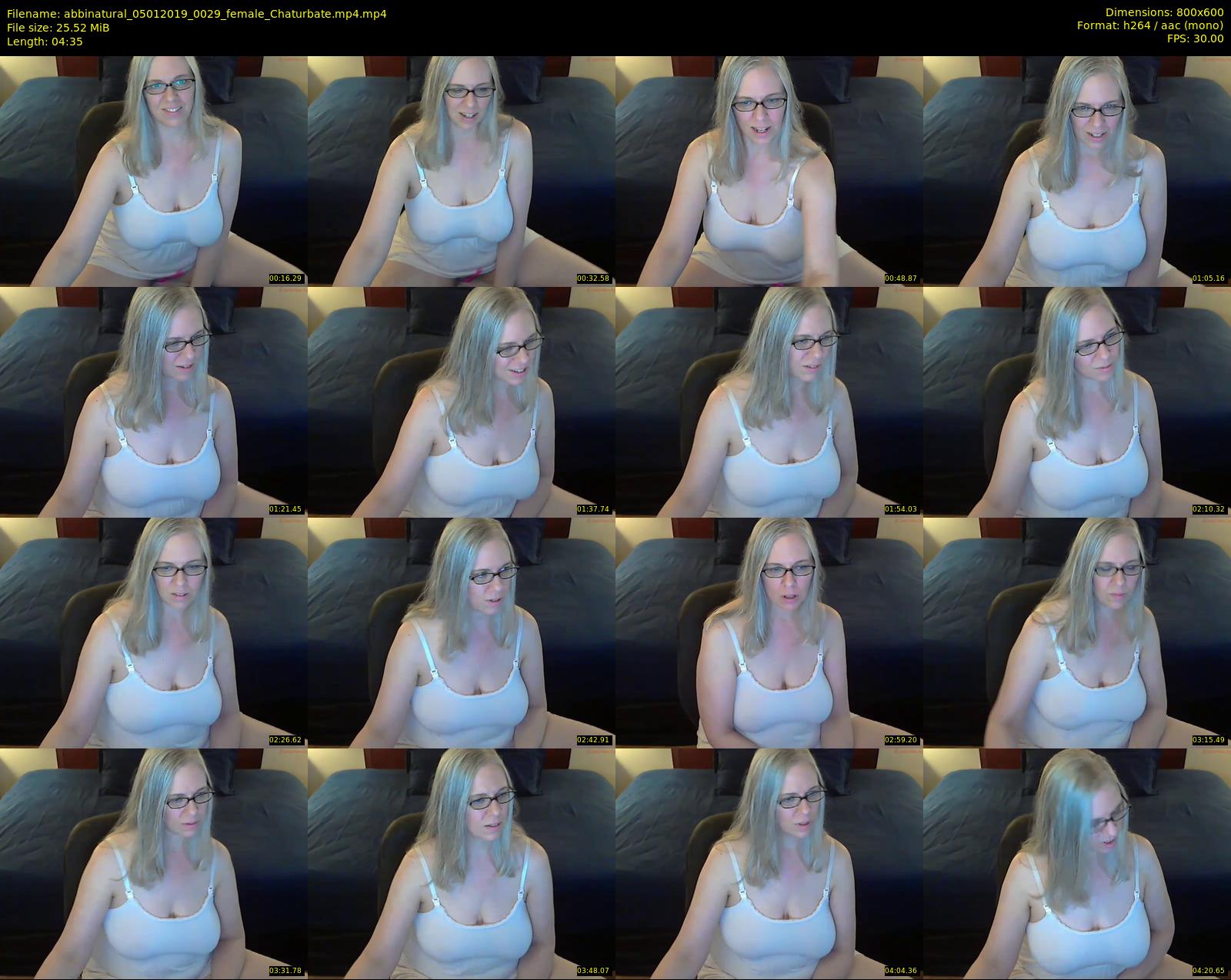 abbinatural — 5 minute Chaturbate female cam show recording, 480p, Jan 5, 2019