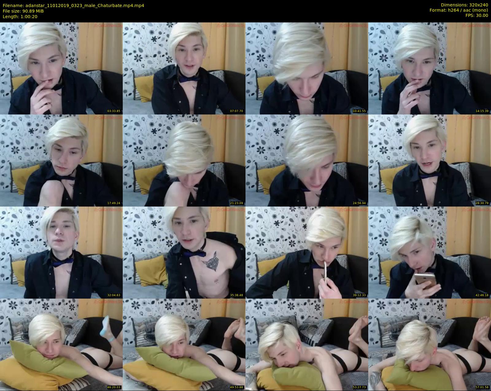 adanstar — 61 minute Chaturbate male cam show recording, SD, Jan 11, 2019