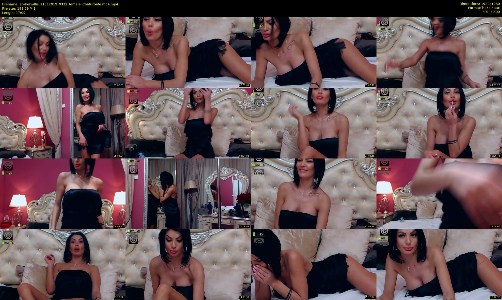 amberwillis — 18 minute Chaturbate female cam show recording, 1080p, Jan 11, 2019