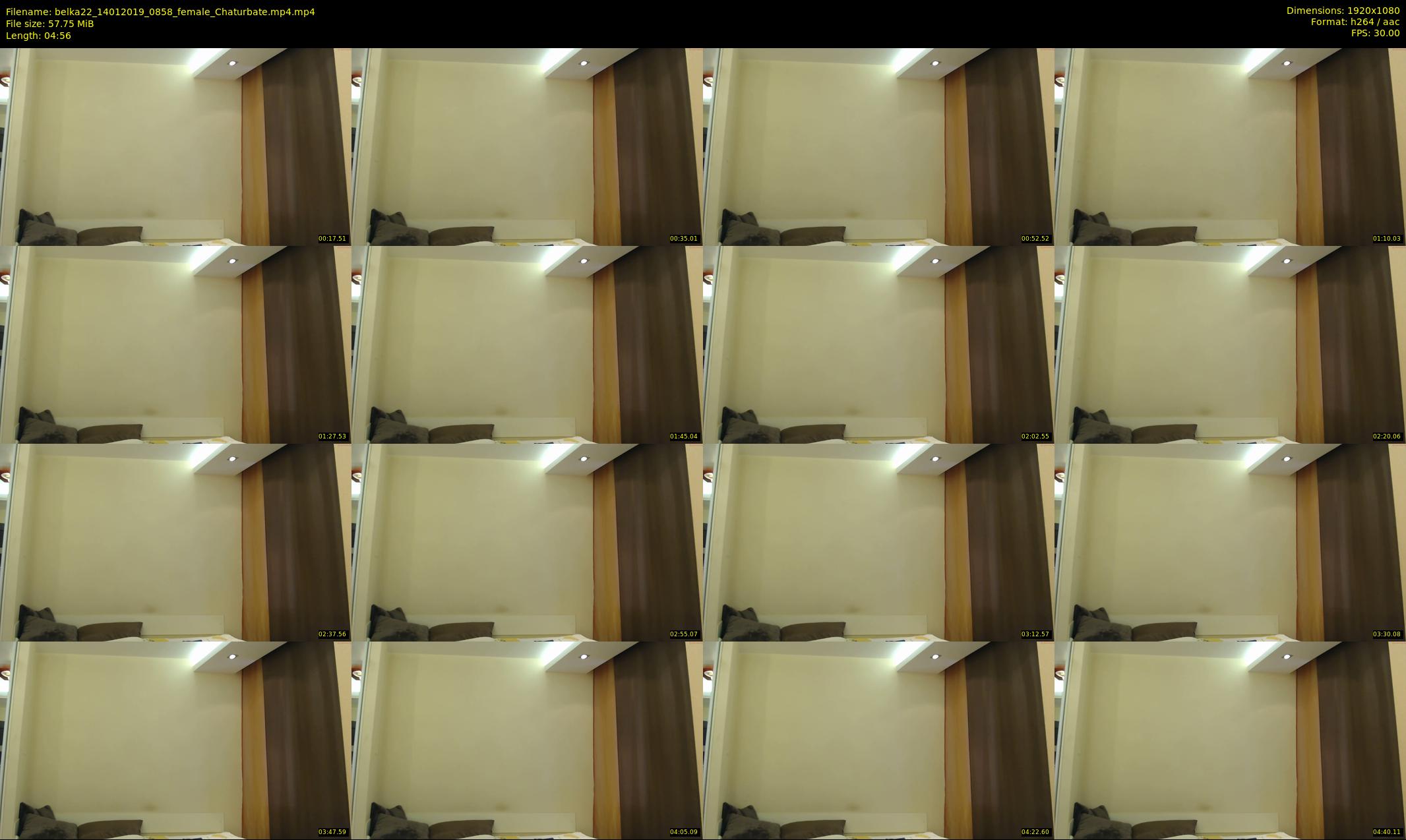 belka22 — 5 minute Chaturbate female cam show recording, 1080p, Jan 14, 2019