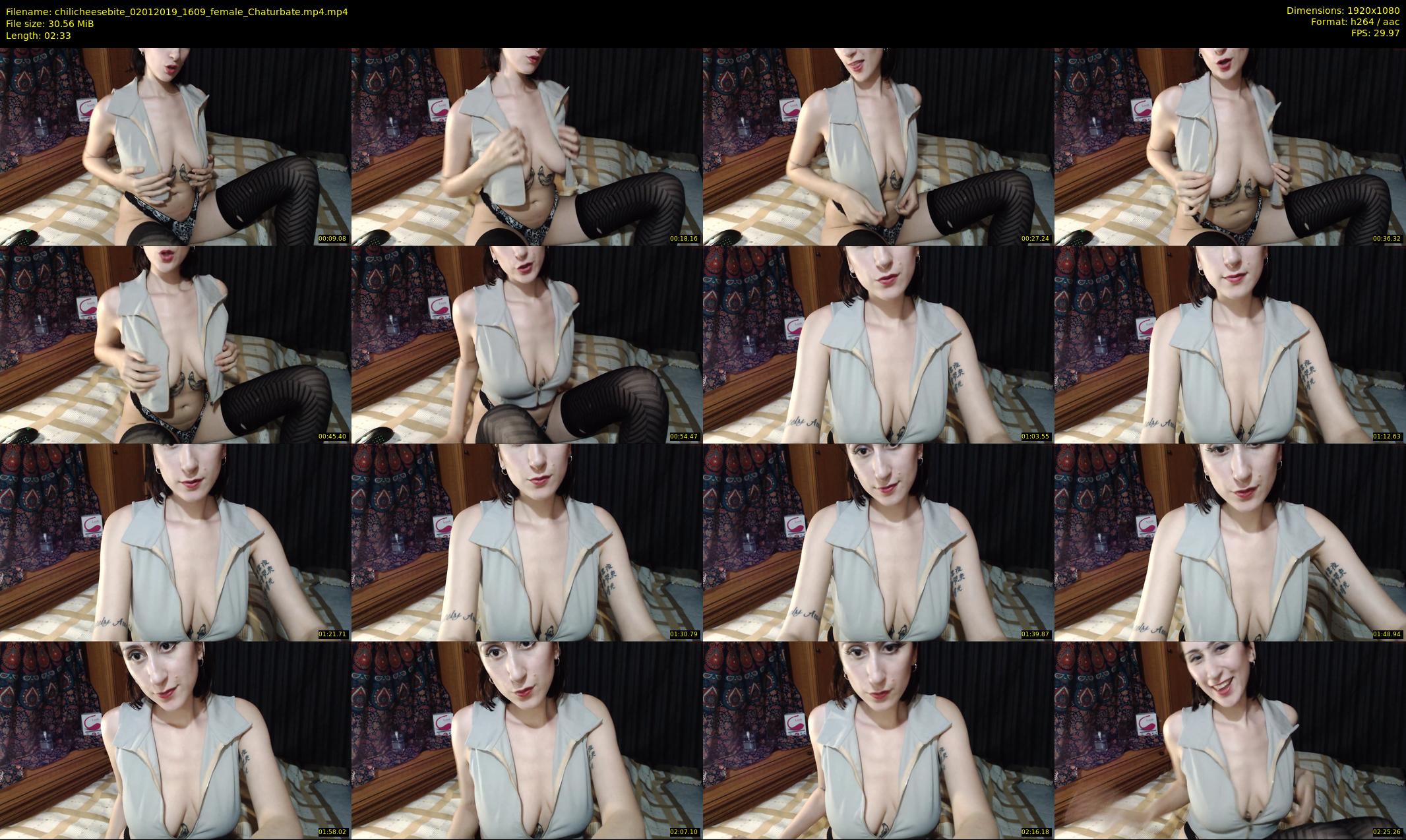 chilicheesebite — 3 minute Chaturbate female cam show recording, 1080p, Jan 2, 2019