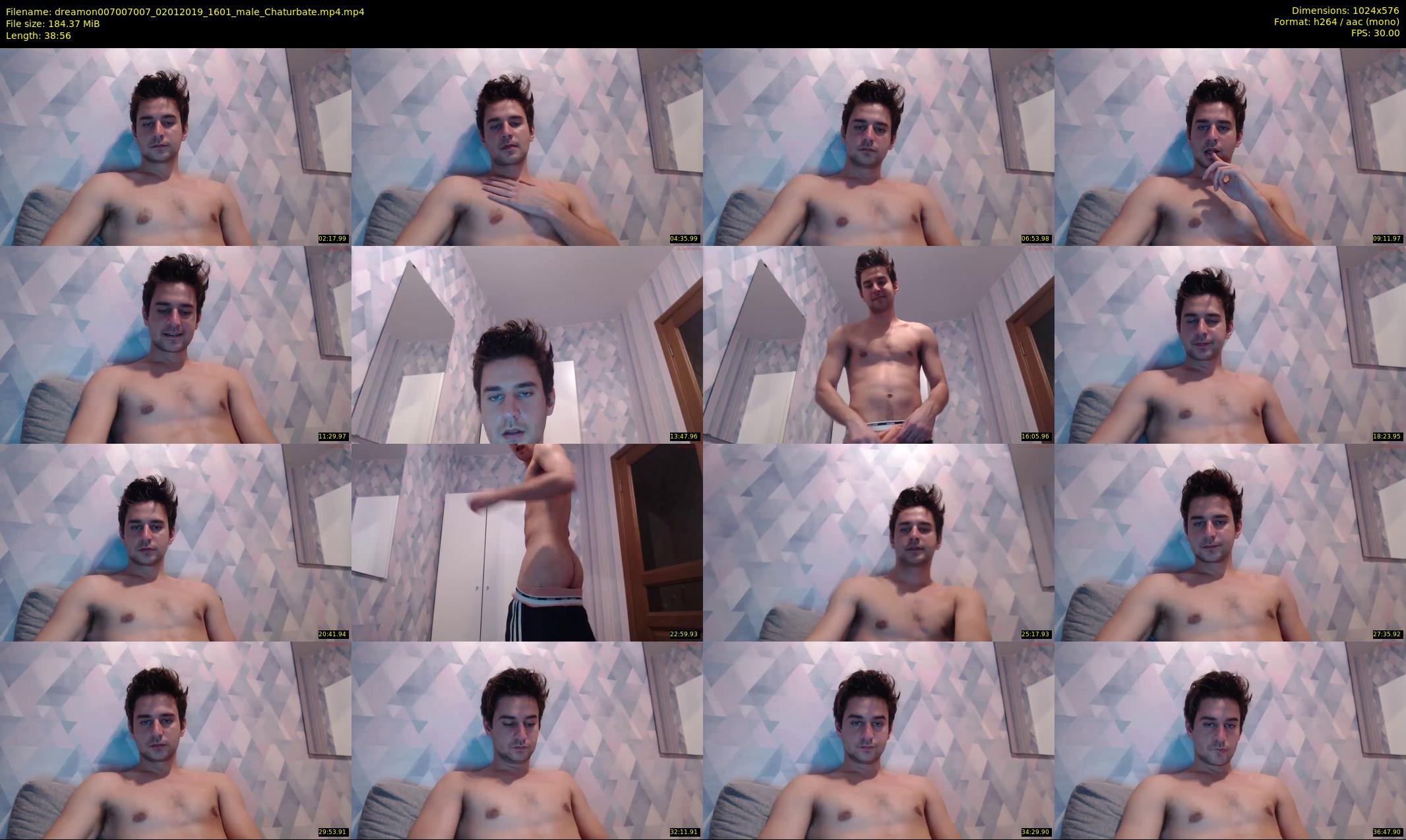 dreamon007007007 — 39 minute Chaturbate male cam show recording, 480p, Jan 2, 2019