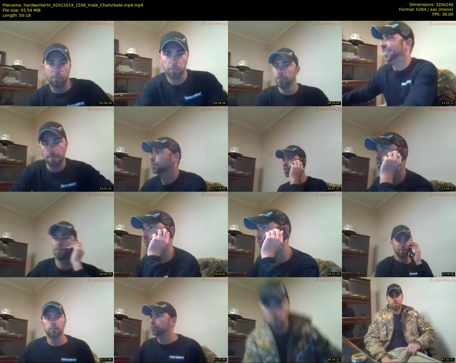 hardworkertn — 51 minute Chaturbate male cam show recording, SD, Jan 2, 2019