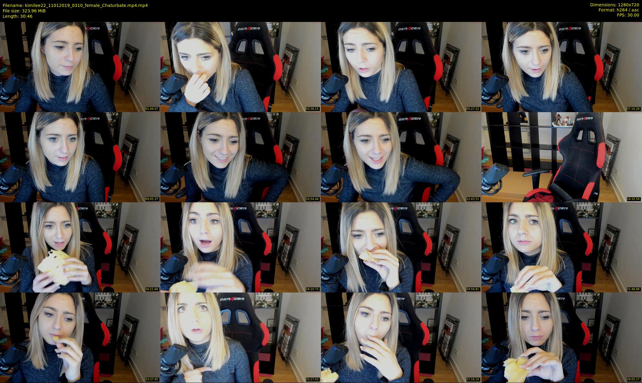 kimilee22 — 31 minute Chaturbate female cam show recording, 720p, Jan 11, 2019