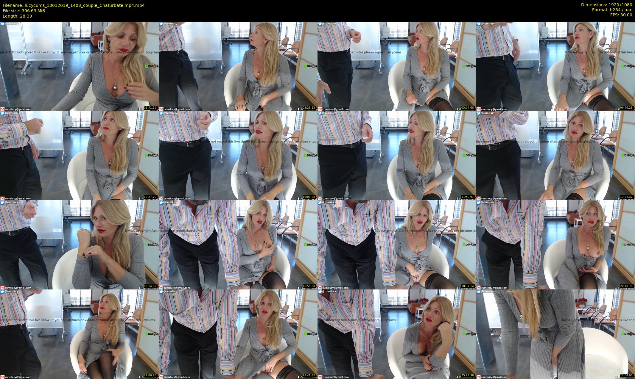 lucycums — 29 minute Chaturbate couple cam show recording, 1080p, Jan 10, 2019