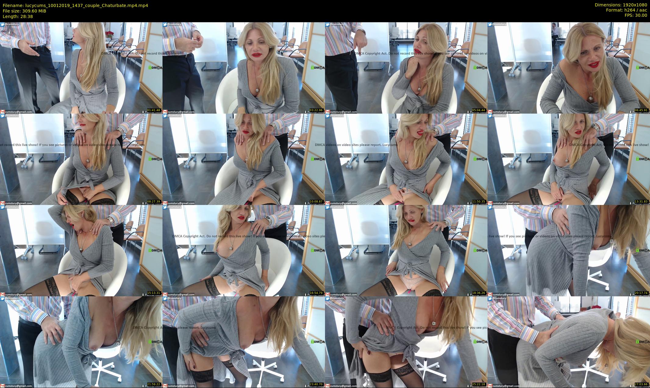 lucycums — 29 minute Chaturbate couple cam show recording, 1080p, Jan 10, 2019
