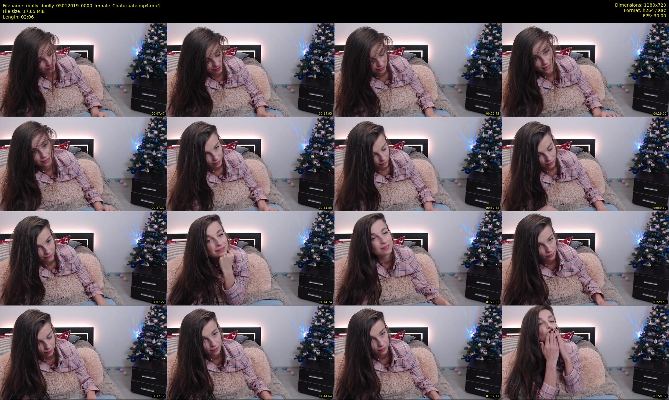 molly_doolly — 3 minute Chaturbate female cam show recording, 720p, Jan 5, 2019