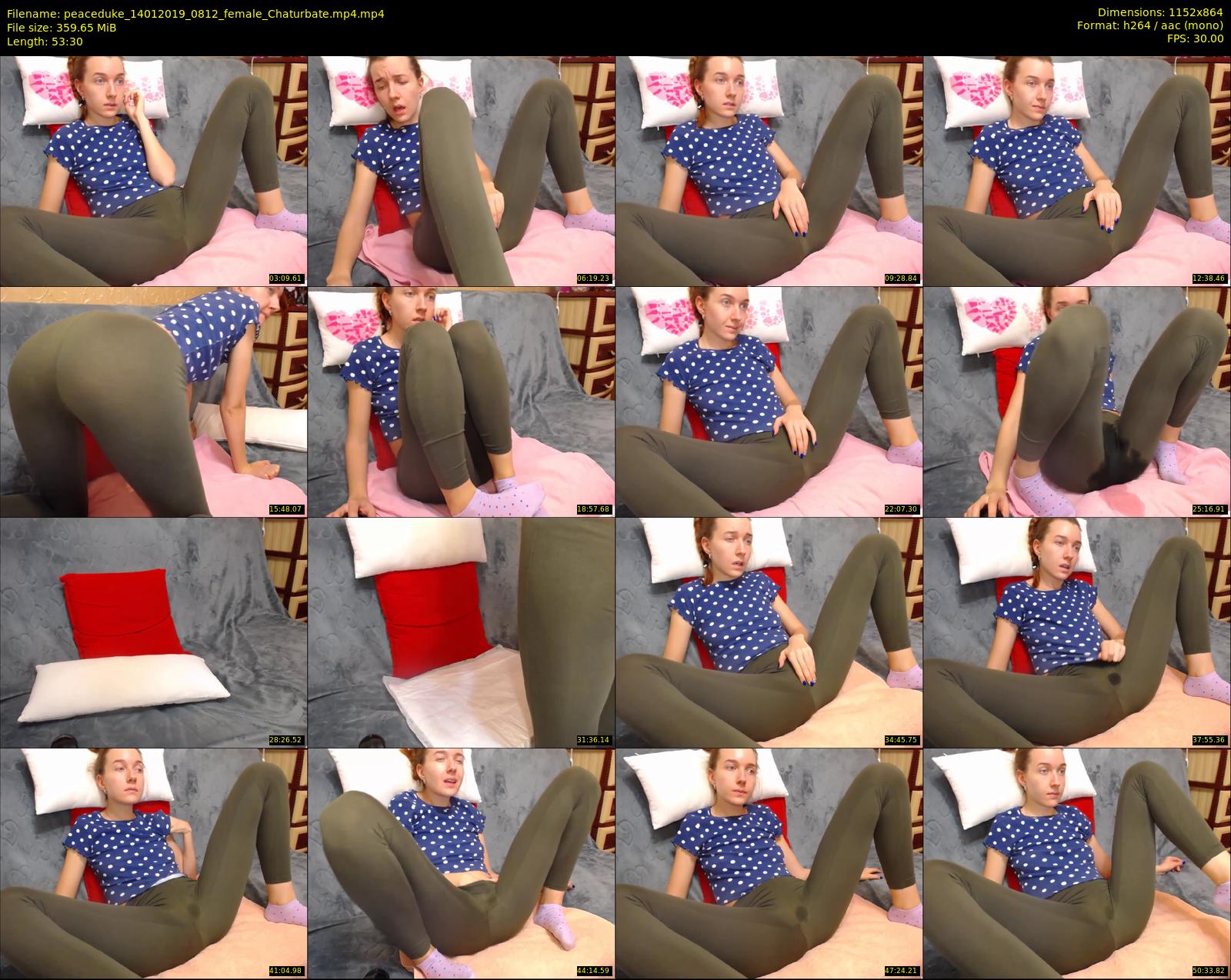 peaceduke — 54 minute Chaturbate female cam show recording, 720p, Jan 14, 2019