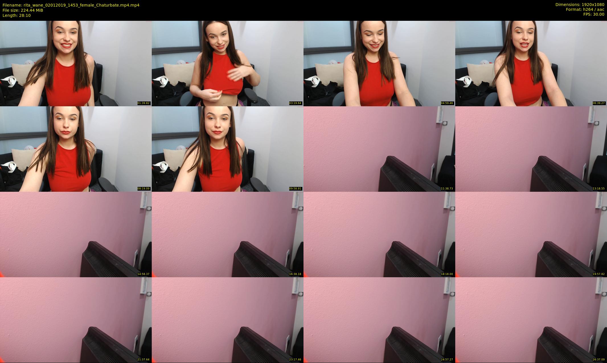 rita_wane — 29 minute Chaturbate female cam show recording, 1080p, Jan 2, 2019