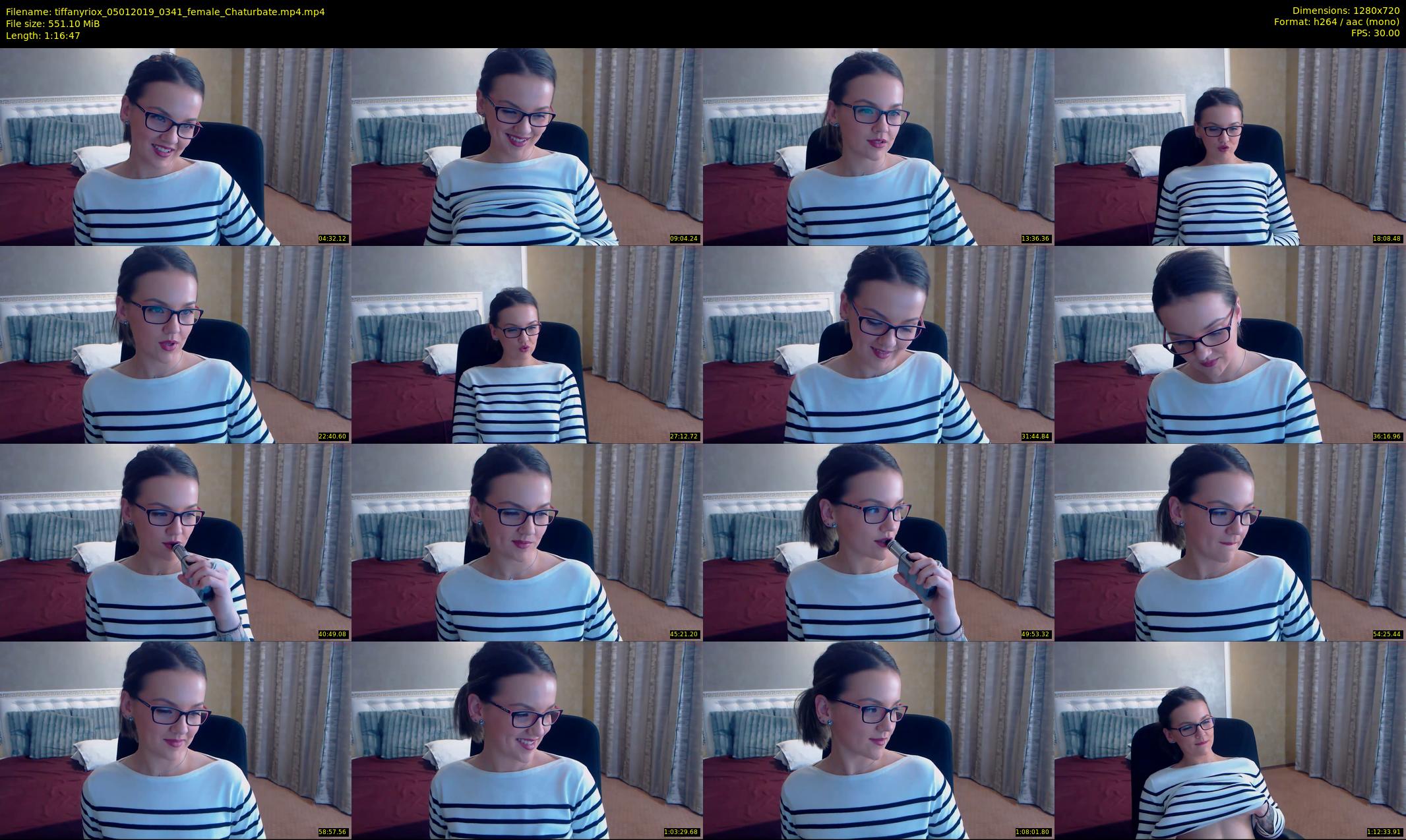 tiffanyriox — 77 minute Chaturbate female cam show recording, 720p, Jan 5, 2019