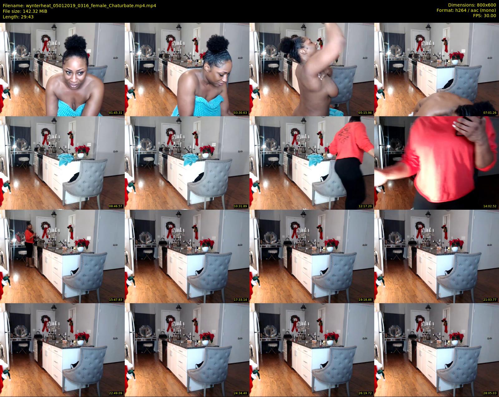 wynterheat — 30 minute Chaturbate female cam show recording, 480p, Jan 5, 2019