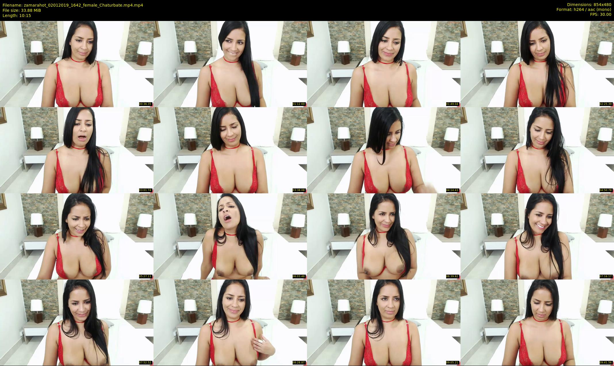 zamarahot — 11 minute Chaturbate female cam show recording, 480p, Jan 2, 2019