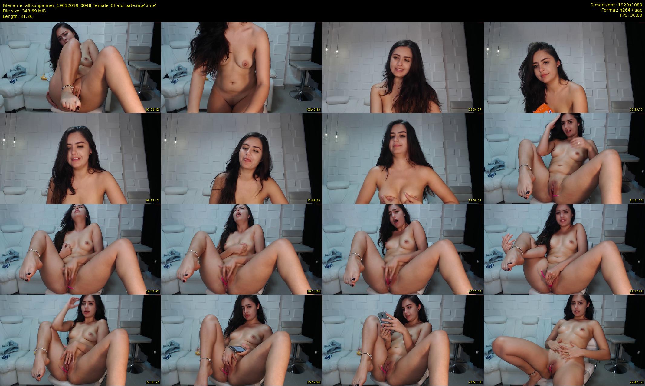 allisonpalmer — 32 minute Chaturbate female cam show recording, 1080p, Jan 19, 2019