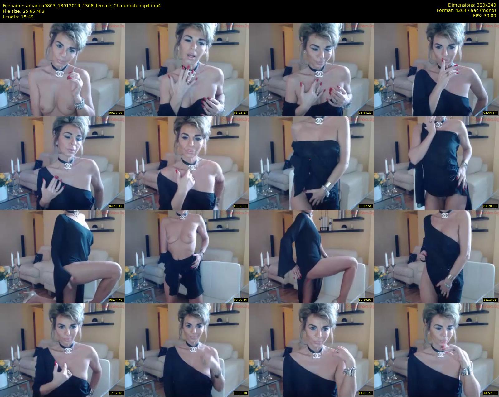 amanda0803 — 16 minute Chaturbate female cam show recording, SD, Jan 18, 2019