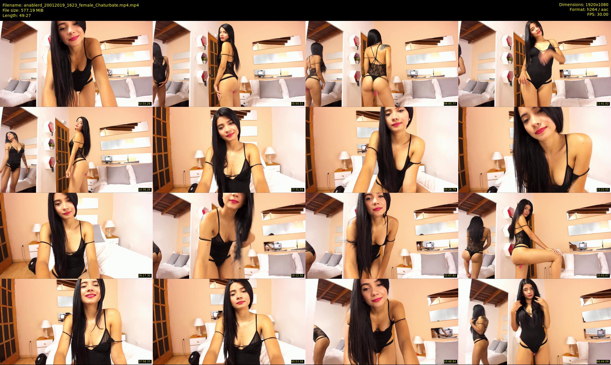 anablerd — 50 minute Chaturbate female cam show recording, 1080p, Jan 20, 2019