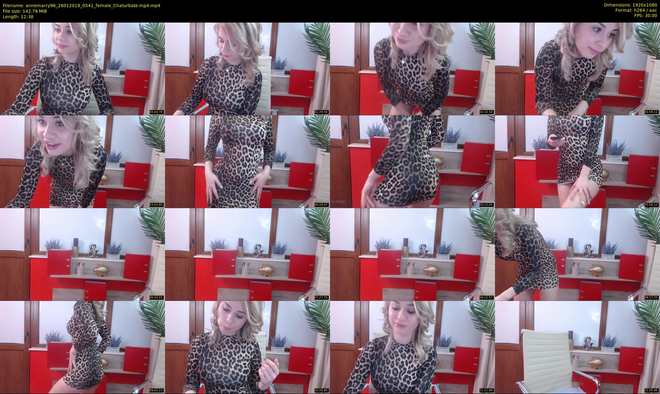 annemarry96 — 13 minute Chaturbate female cam show recording, 1080p, Jan 26, 2019