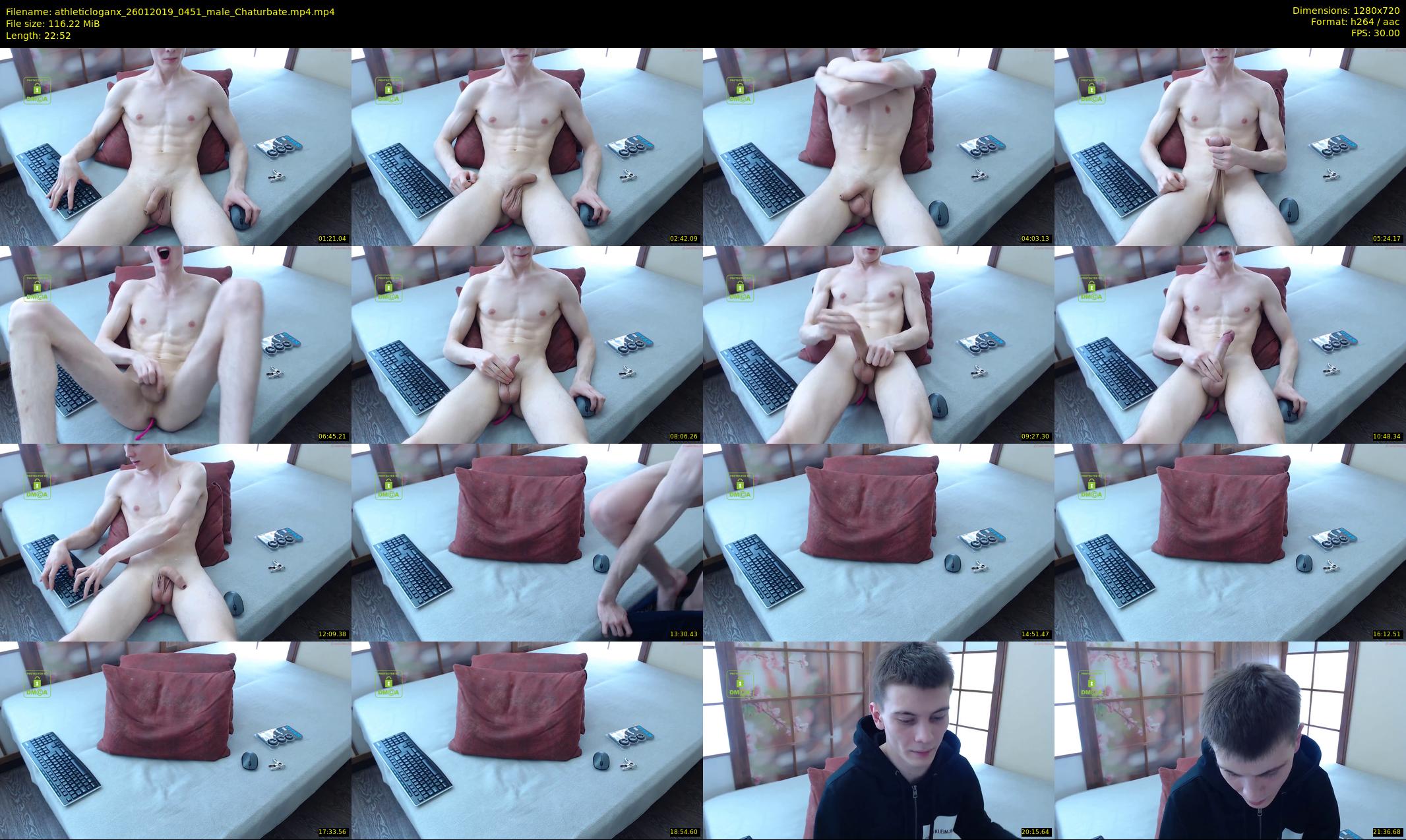 athleticloganx — 23 minute Chaturbate male cam show recording, 720p, Jan 26, 2019