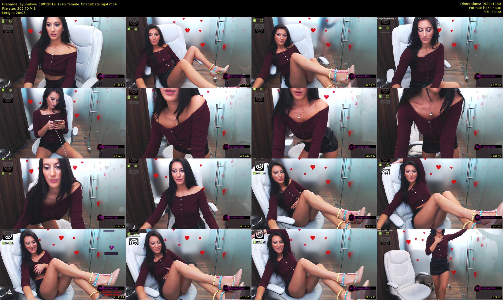 ayumilove — 29 minute Chaturbate female cam show recording, 1080p, Jan 19, 2019