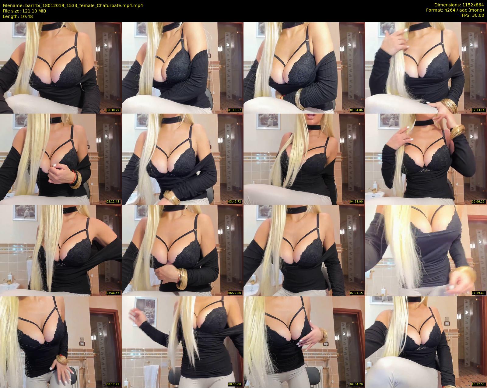 barrrbi — 11 minute Chaturbate female cam show recording, 720p, Jan 18, 2019