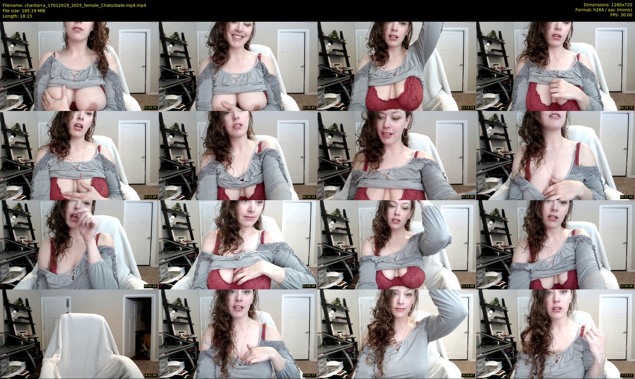 chantarra — 19 minute Chaturbate female cam show recording, 720p, Jan 17, 2019