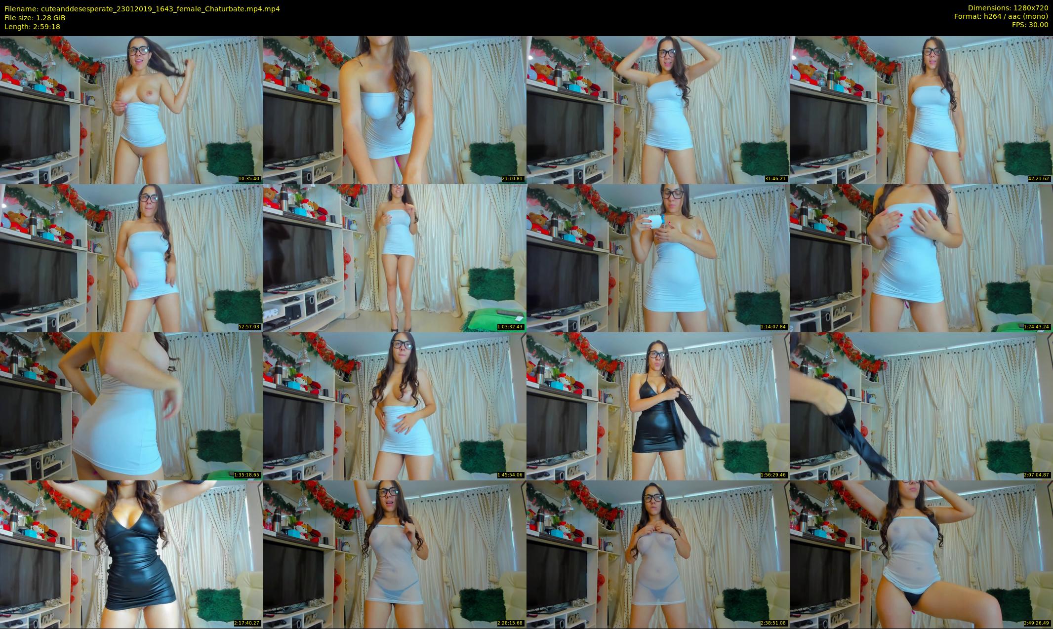 cuteanddesesperate — 180 minute Chaturbate female cam show recording, 720p, Jan 23, 2019