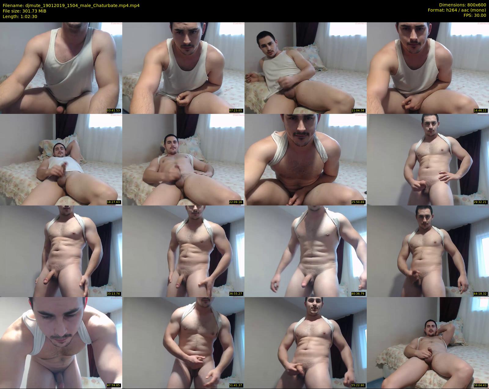 djmute — 63 minute Chaturbate male cam show recording, 480p, Jan 19, 2019
